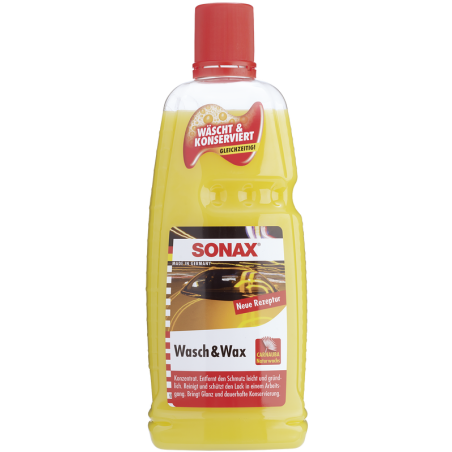 Sonax Wasch & Wax Carnauba Shampoo 1 Liter