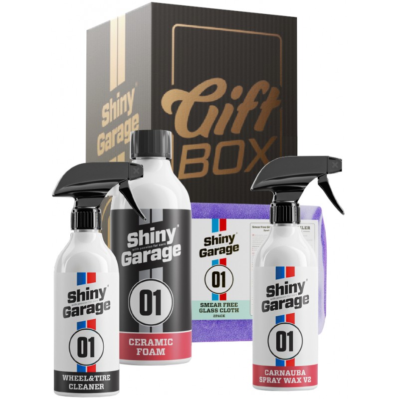 Shiny Garage Gift Box Geschenk Set Box Autopflege