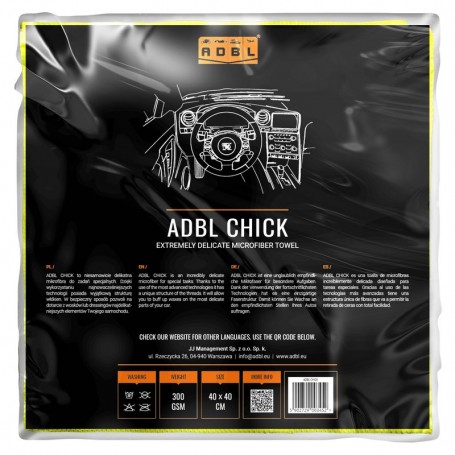 ADBL Chick Spezial-Poliertuch 300GSM 40×40