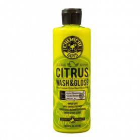 Chemical Guys Citrus Wash & Gloss Autoshampoo mit Wachs Auto Reiniger 473ml